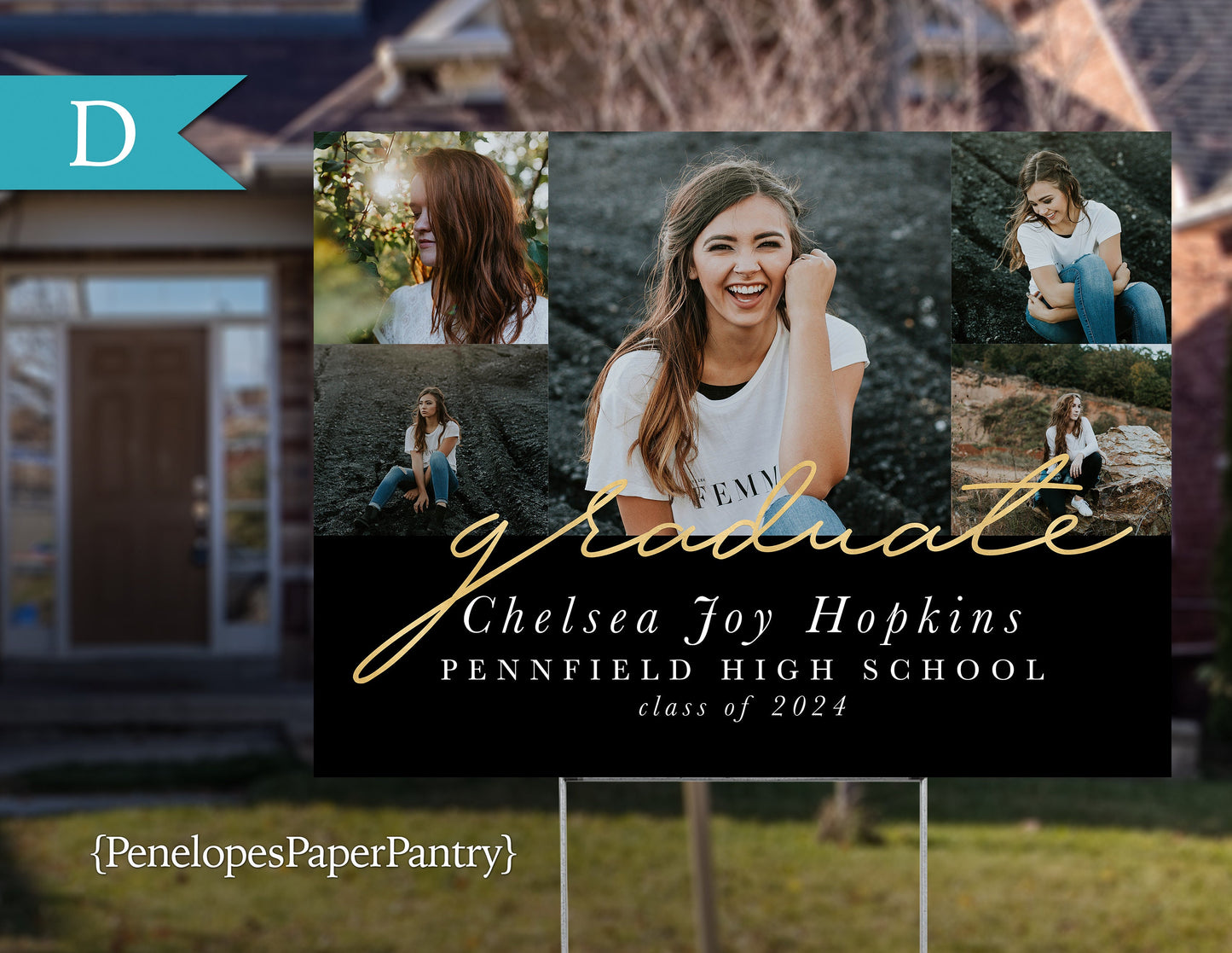 Graduation Class of 2025 Choroplast Yard Signs