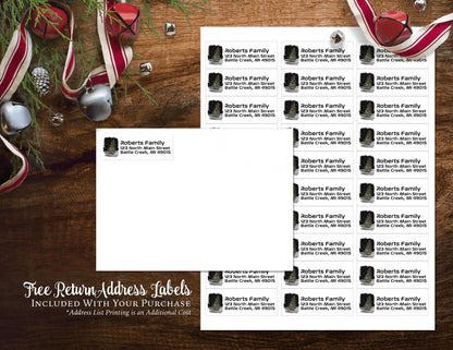 Funny Outer Space Christmas Family Photo Card | Personalized Astronaut Holiday Cards | Fast Turnaround + Free U.S. Shipping
