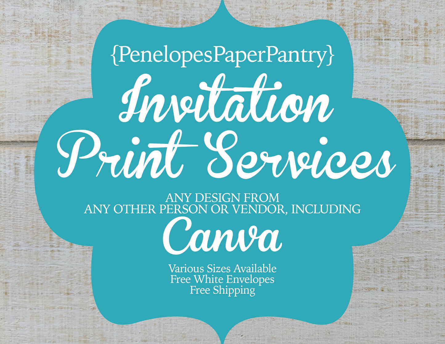 Submit Your file Invitation Stationery Printing Service