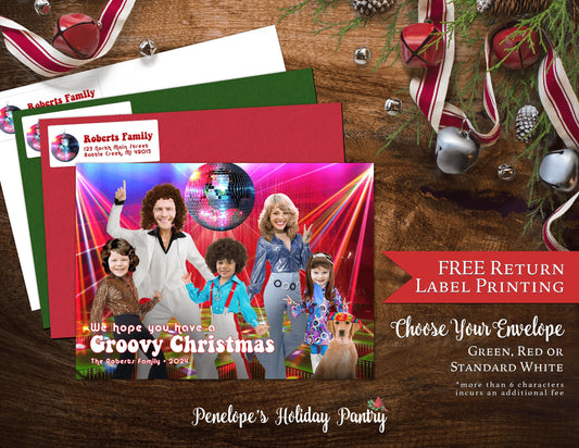 Saturday Night Fever, Disco  Character Holiday Greeting Cards