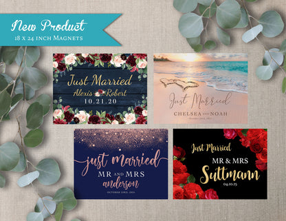 Made to Match Just Married Car Vehicle Magnet Stationery Add-On