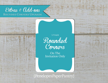 Upgrade to Rounded Corners  Stationery Add-On
