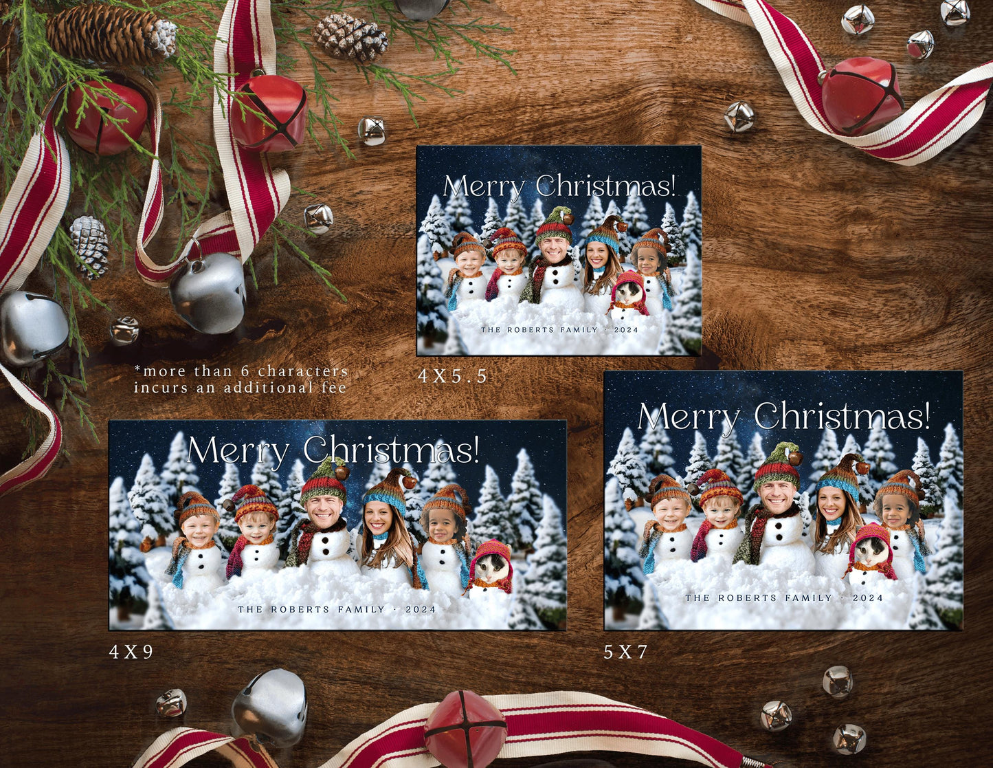 Funny Holiday Photo Card – Personalized Christmas Card by Penelope’s Paper Pantry – Free Shipping