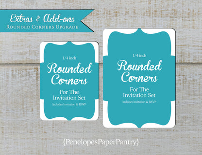 Upgrade to Rounded Corners  Stationery Add-On