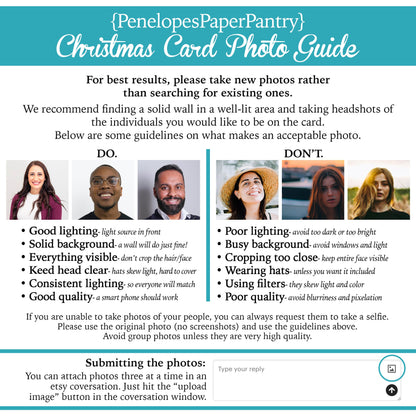 Funny Holiday Photo Card – Personalized Christmas Card by Penelope’s Paper Pantry – Free Shipping