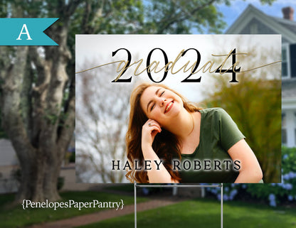 Graduation Class of 2025 Choroplast Yard Signs