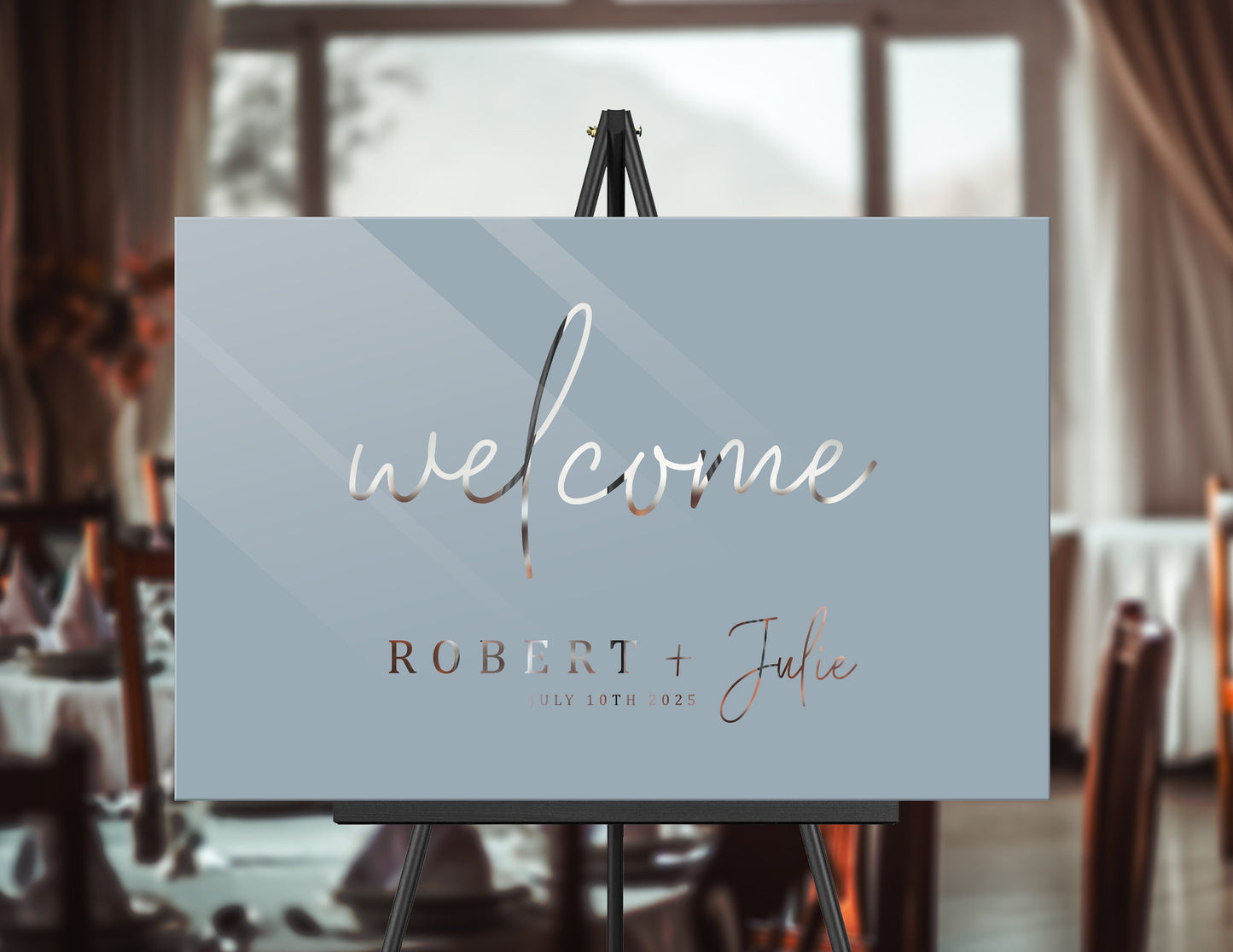 Acrylic Made to Match Event Sign