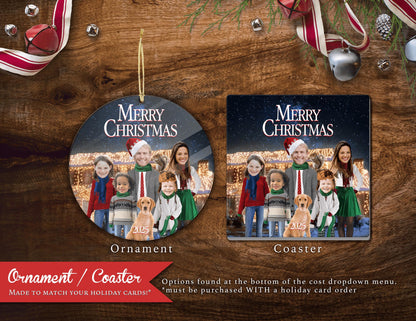 Funny Christmas Vacation Family Photo Card Personalized Clark Griswold National Lampoon Printed Cards With Envelopes Return Address Labels