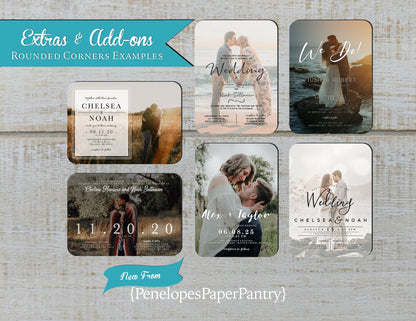 Upgrade to Rounded Corners  Stationery Add-On