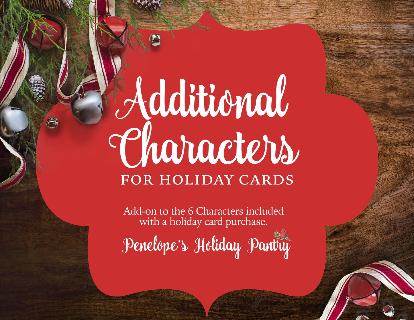 Additional Character Listing For Funny Christmas Cards