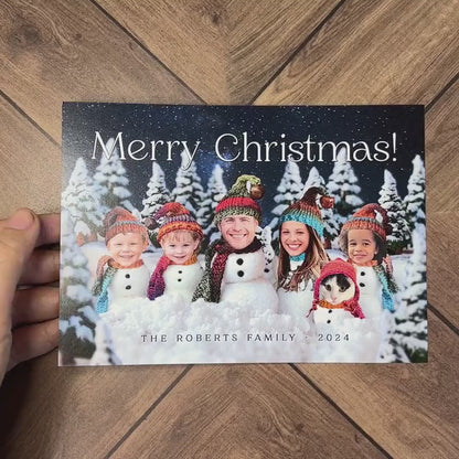 Funny Holiday Photo Card – Personalized Christmas Card by Penelope’s Paper Pantry – Free Shipping
